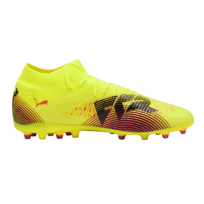 Yellow - Front - Puma Mens Future 8 Pro Mixed Ground Snug Fit Football Boots