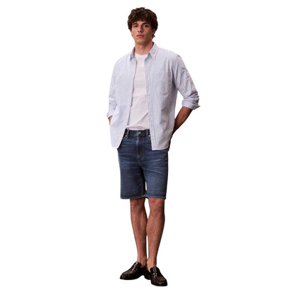 Blue - Lifestyle - Calvin Klein Mens Hampton Denim Shorts