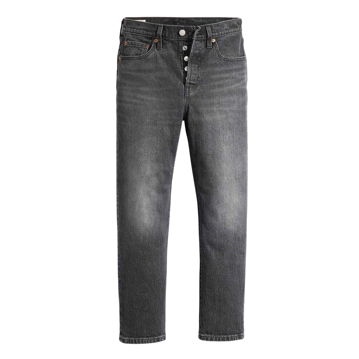 Long Live Queen - Front - Levis Womens-Ladies 501 Original 5 Pockets Straight Leg Jeans