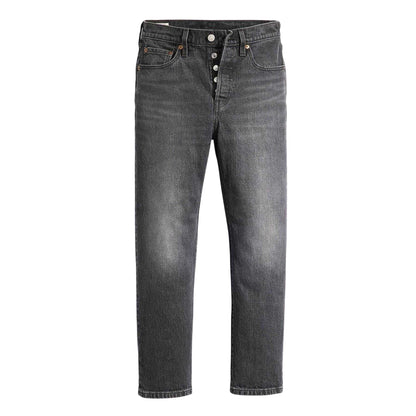 Long Live Queen - Front - Levis Womens-Ladies 501 Original 5 Pockets Straight Leg Jeans