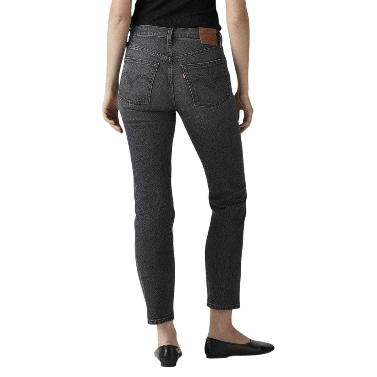 Long Live Queen - Back - Levis Womens-Ladies 501 Original 5 Pockets Straight Leg Jeans