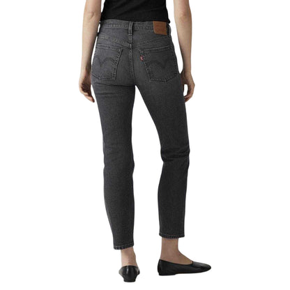 Long Live Queen - Back - Levis Womens-Ladies 501 Original 5 Pockets Straight Leg Jeans