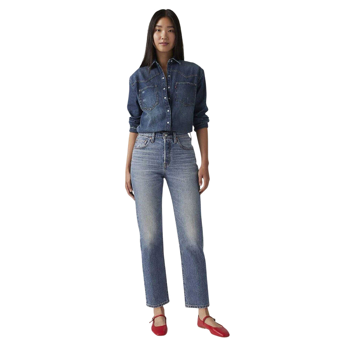 Scanned Answers - Lifestyle - Levis Womens-Ladies 501 Original 5 Pockets Straight Leg Jeans