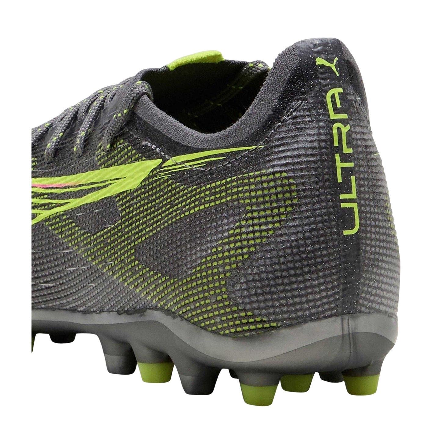 Matted Silver - Back - Puma Mens Ultra 5 Pro Firm Ground Football Boots