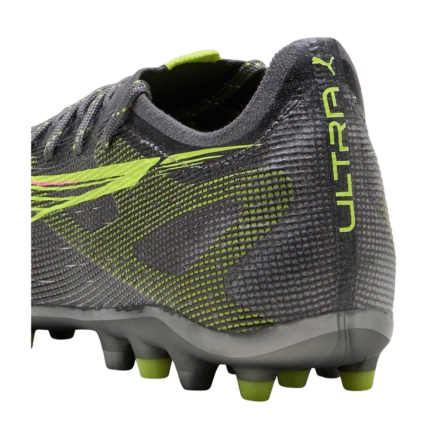 Matted Silver - Back - Puma Mens Ultra 5 Pro Firm Ground Football Boots