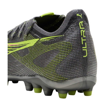 Matted Silver - Back - Puma Mens Ultra 5 Pro Firm Ground Football Boots