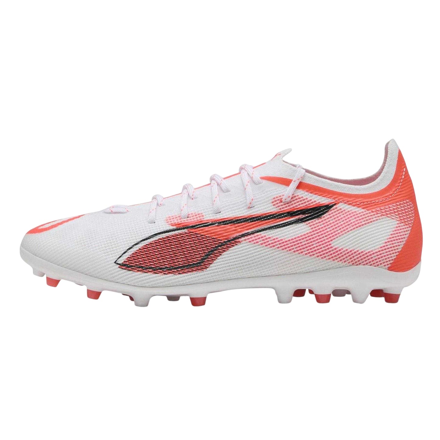 Puma White - Side - Puma Mens Ultra 5 Pro Firm Ground Football Boots