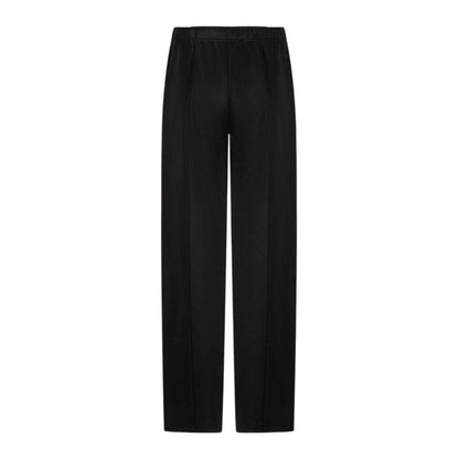 Black - Back - USA Pro Womens-Ladies Pro Regular Tracksuit Bottoms
