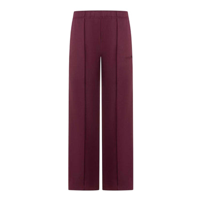 Dark Cherry - Front - USA Pro Womens-Ladies Pro Regular Tracksuit Bottoms