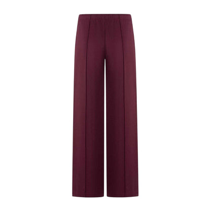 Dark Cherry - Back - USA Pro Womens-Ladies Pro Regular Tracksuit Bottoms