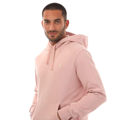 Rose - Side - Ralph Lauren Mens Loopback Fleece Hoodie