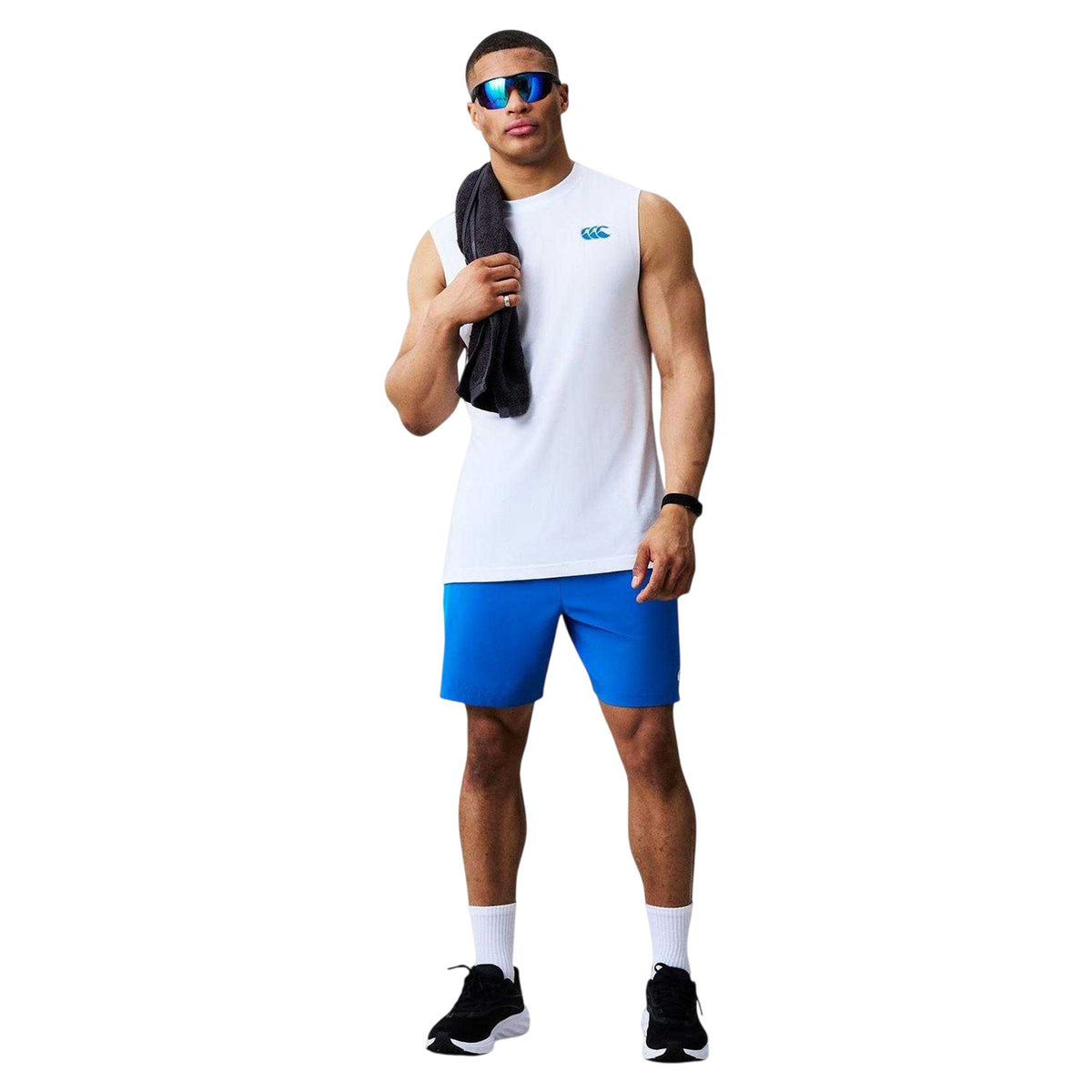 Bright White - Lifestyle - Canterbury Mens Tempo+ Tank Top