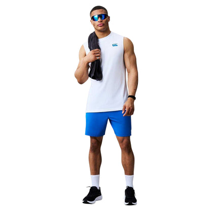 Bright White - Lifestyle - Canterbury Mens Tempo+ Tank Top