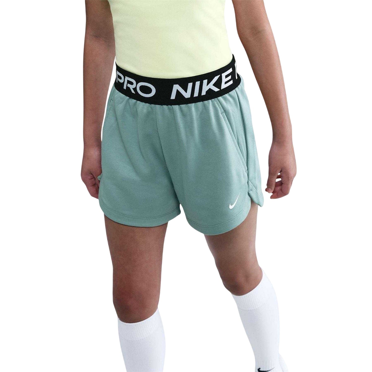 Cannon - Side - Nike Girls Pro Dri-FIT Shorts