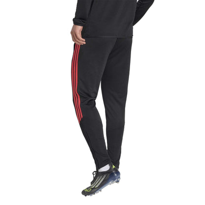 Black - Back - Adidas Mens Tiro Side Stripe Trousers