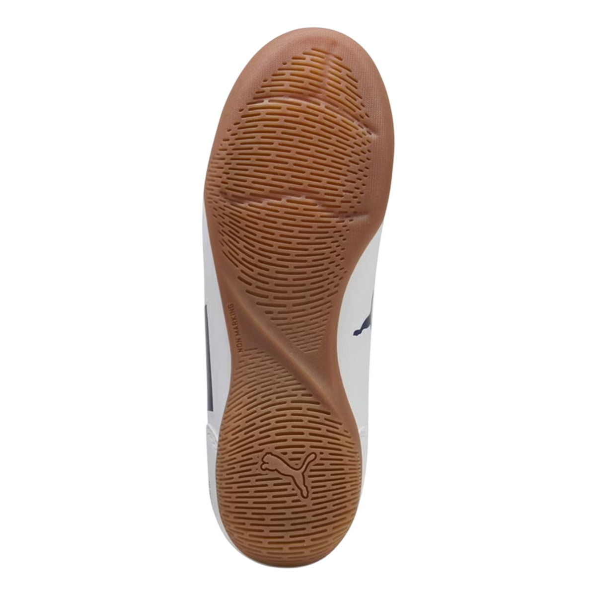 White - Pack Shot - Puma Childrens-Kids Truco III Indoor Football Shoes