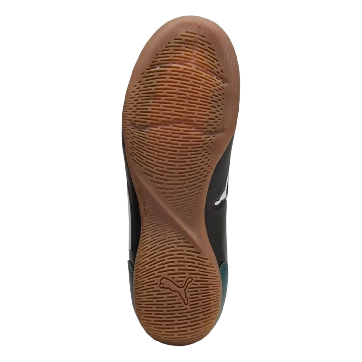 Black - Pack Shot - Puma Childrens-Kids Truco III Indoor Football Shoes