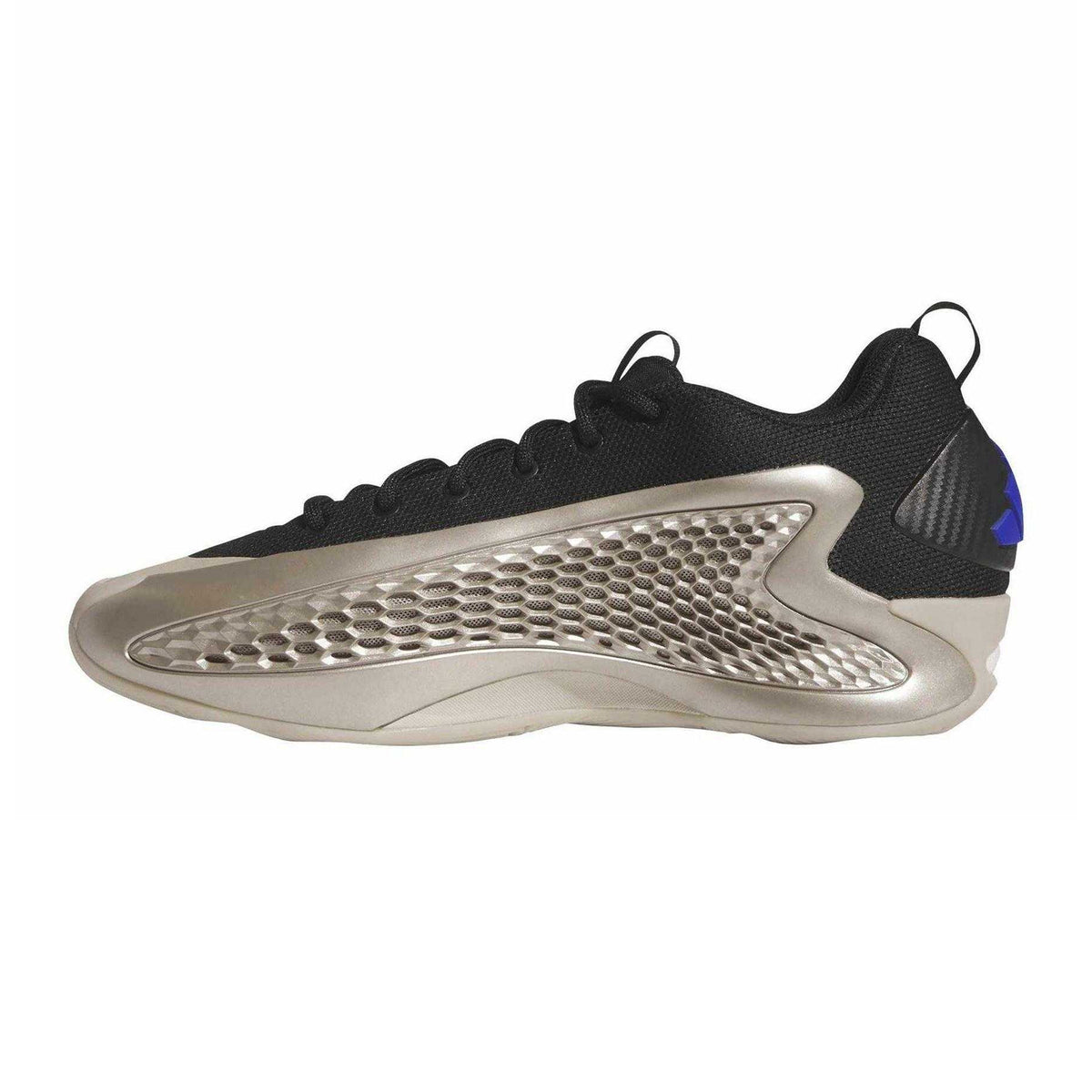 Champagne - Side - Adidas Mens Anthony Edwards Textured Basketball Shoes