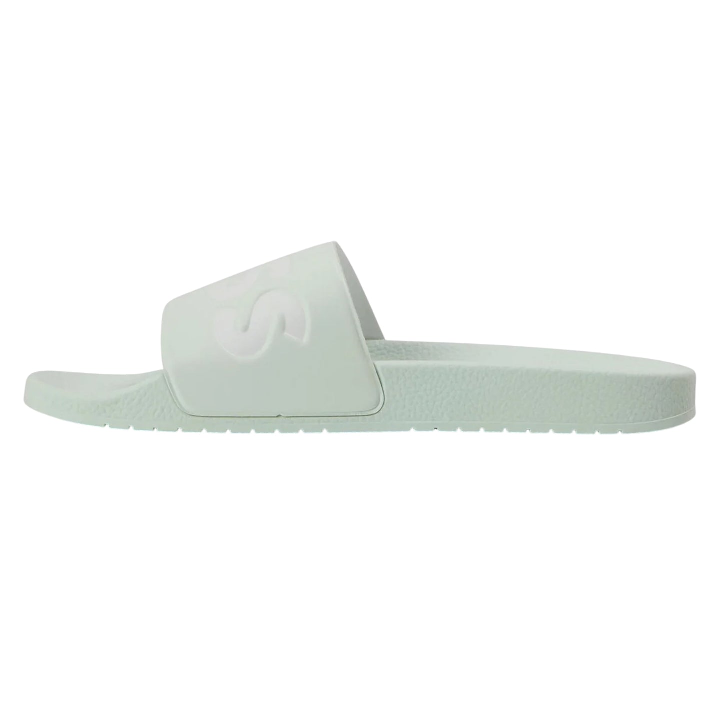 Grey-White - Back - Boss Mens Aryeh Logo Sliders