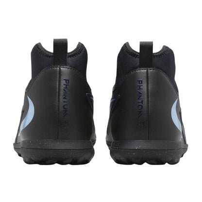 Black-Blue - Back - Nike Mens Phantom 6 High-top Astro Turf Trainers