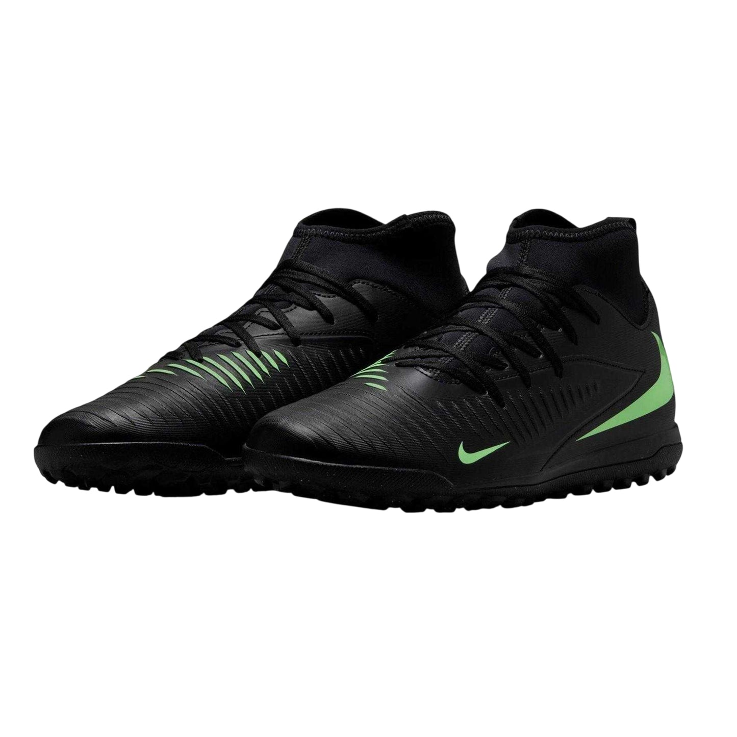 Black-Green - Lifestyle - Nike Mens Phantom 6 High-top Astro Turf Trainers