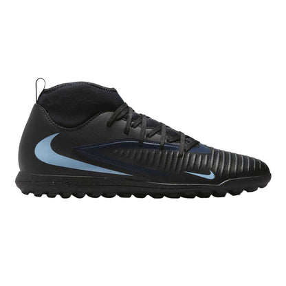 Black-Blue - Front - Nike Mens Phantom 6 High-top Astro Turf Trainers
