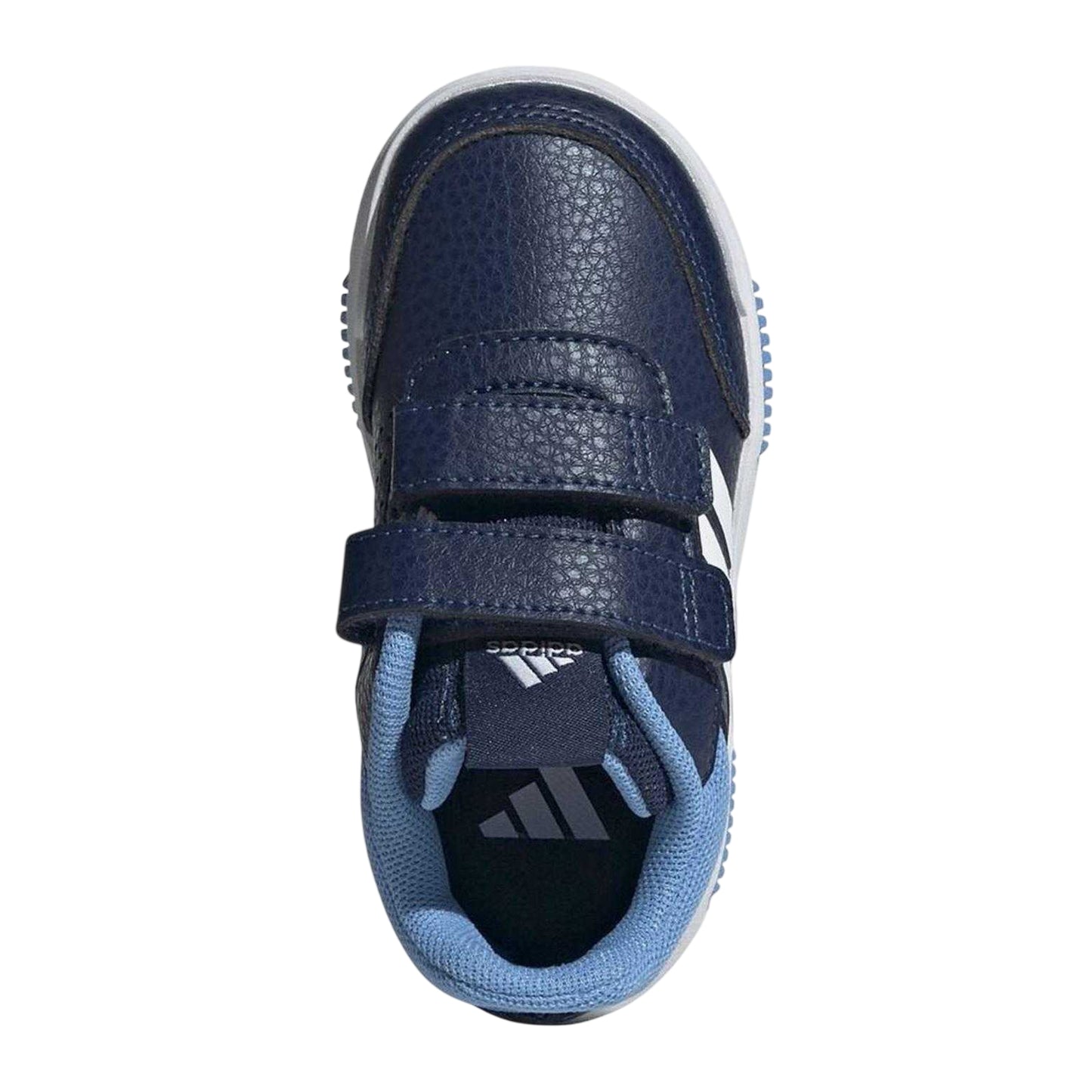 Dark Blue - Side - Adidas Toddler Sport 2.0 3 Stripes Non Marking Shoes