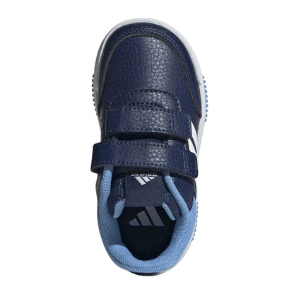 Dark Blue - Side - Adidas Toddler Sport 2.0 3 Stripes Non Marking Shoes