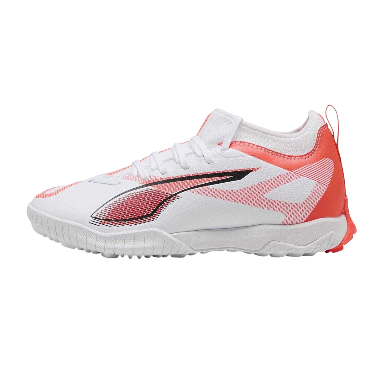 White-Blue - Side - Puma Childrens-Kids Ultra 5 Match TT Astro Turf Trainers