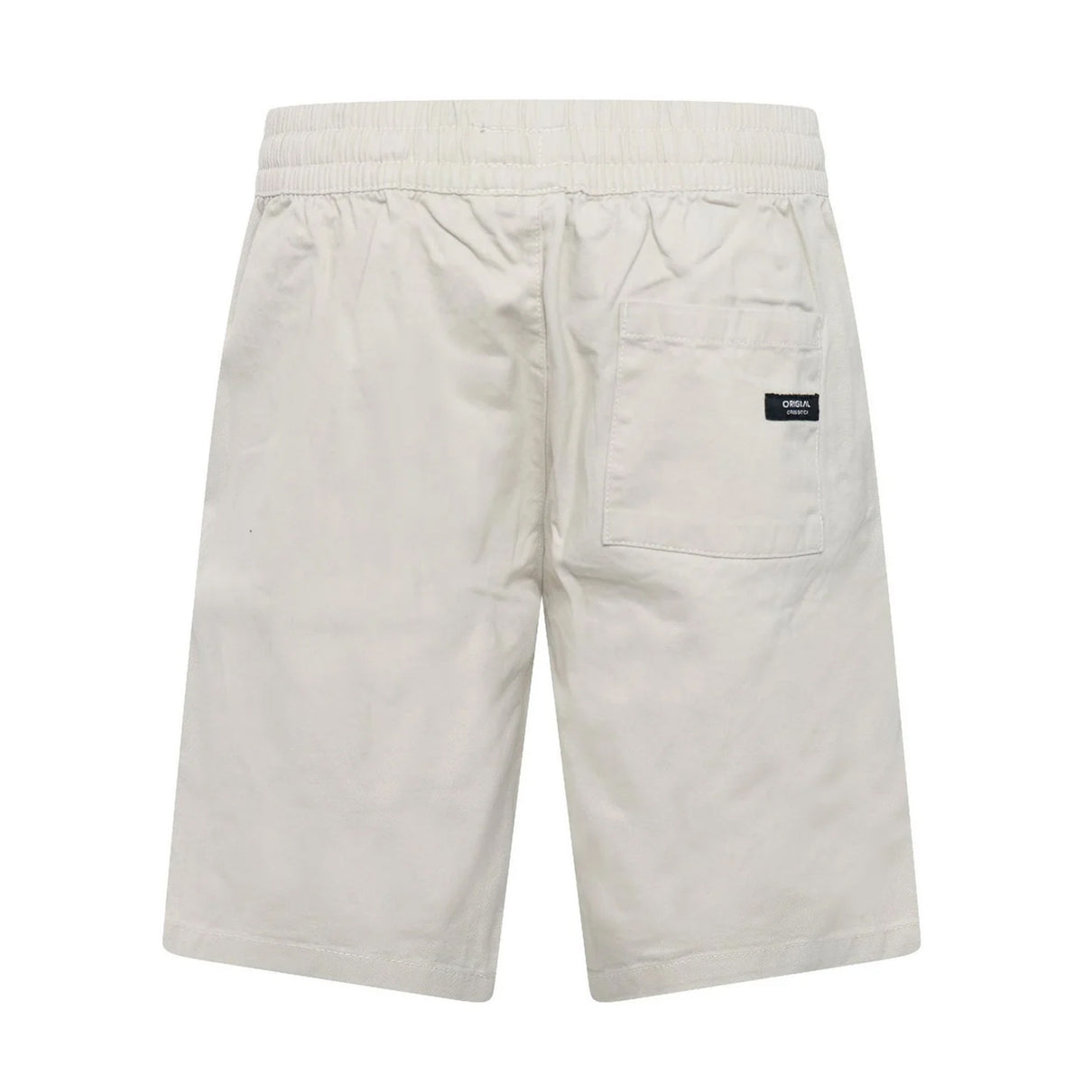 Light Stone - Back - Crosshatch Mens Blansmoore Plain Shorts