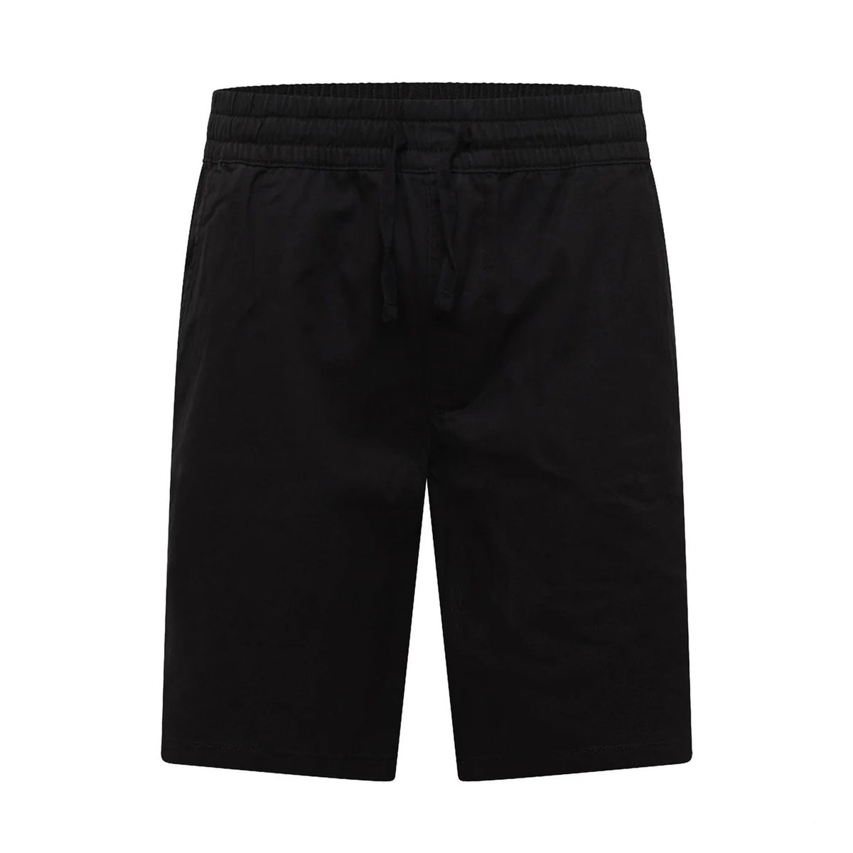 Black - Front - Crosshatch Mens Blansmoore Plain Shorts