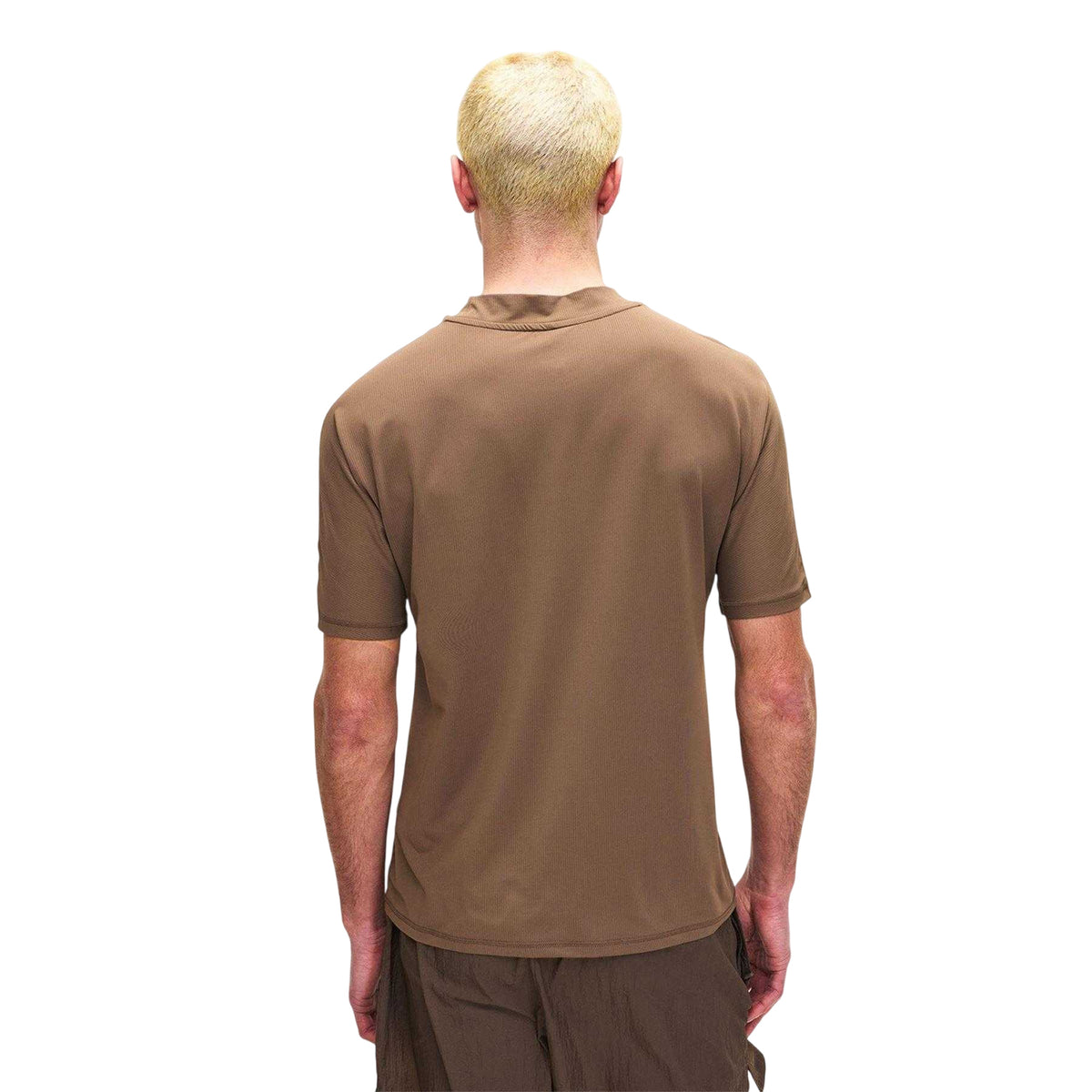 Brown - Lifestyle - Couture Club Mens Rubberised Logo Training T-Shirt