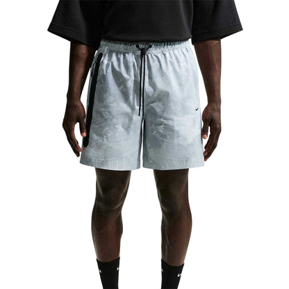Pure Platinum - Front - Nike Mens Camouflage Track Shorts