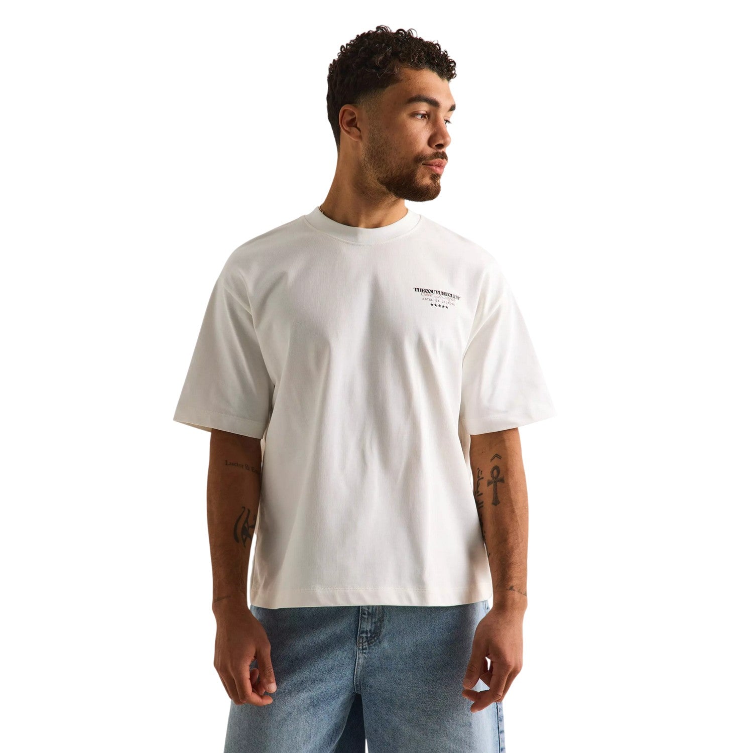 Off White - Lifestyle - Couture Club Mens Oversized T-Shirt