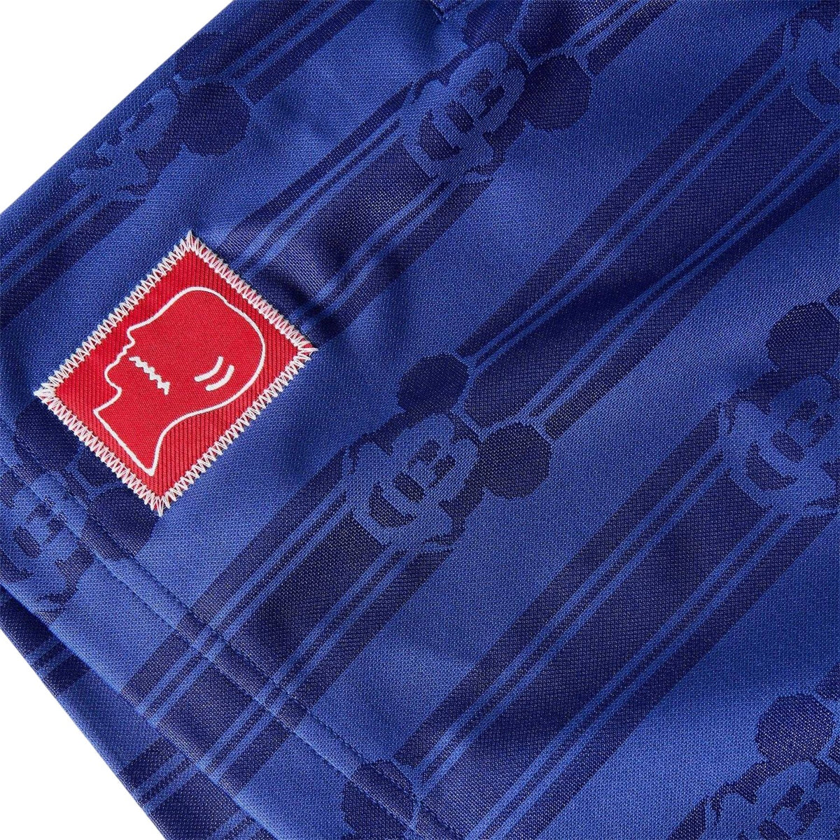 Blue - Side - Adidas Mens Brain Dead Disney Shorts