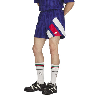 Blue - Pack Shot - Adidas Mens Brain Dead Disney Shorts