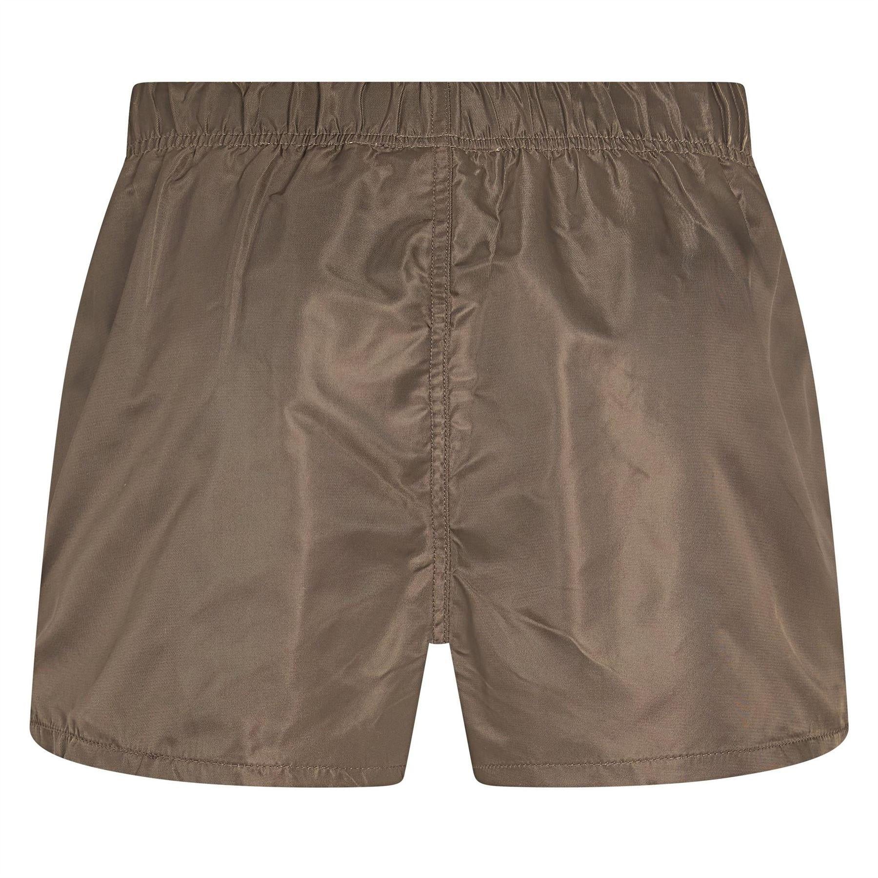 Off Black - Back - Fear Of God Essentials Unisex Adult Embroidered Logo Tapered Shorts