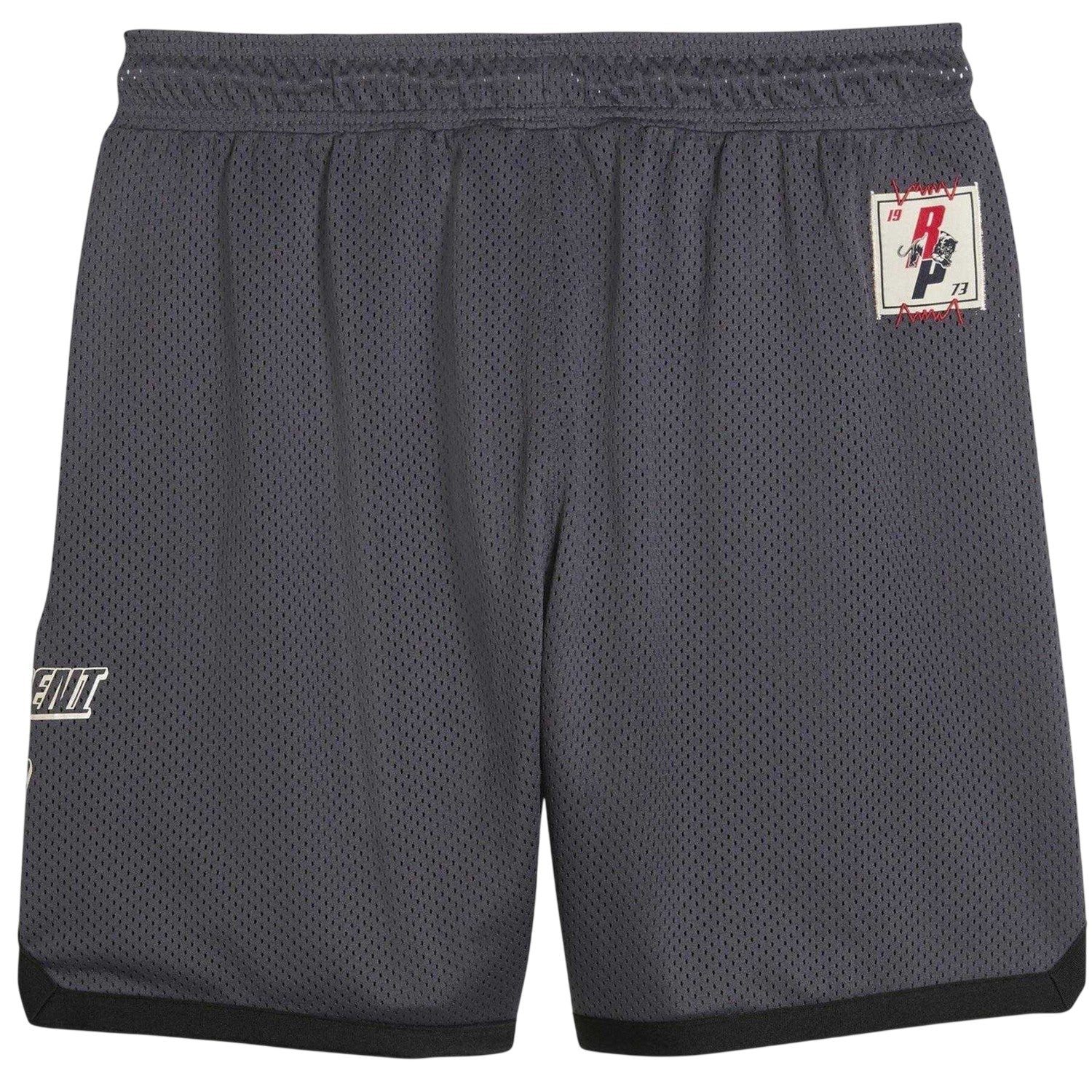 Grey - Back - Puma Mens Structured Track Shorts