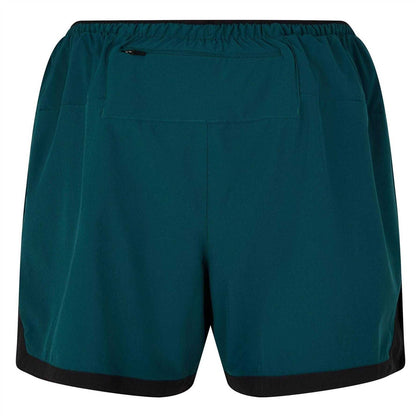 Green - Back - New Balance Mens London Edition Running Shorts