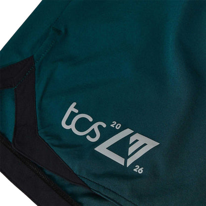 Green - Side - New Balance Mens London Edition Running Shorts