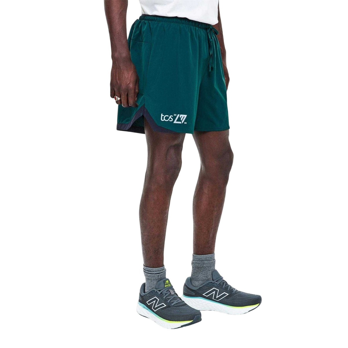 Green - Lifestyle - New Balance Mens London Edition Running Shorts