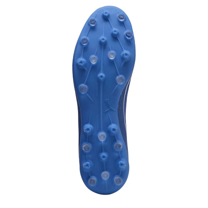 Blue-Purple - Back - Puma Mens Ultra 6 Pro Firm Ground Football Boots