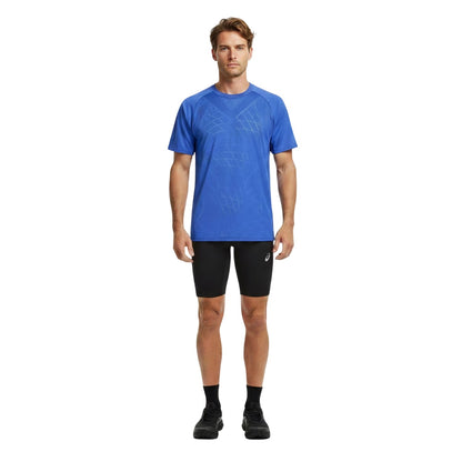 Black - Close up - Asics Mens Core Sprinter Running Shorts