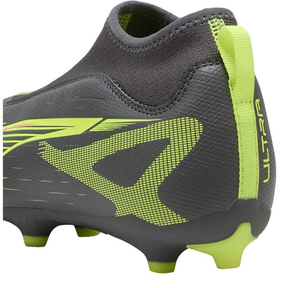 Silver - Close up - Puma Childrens-Kids Ultra 5 Match+ Firm Ground Football Boots