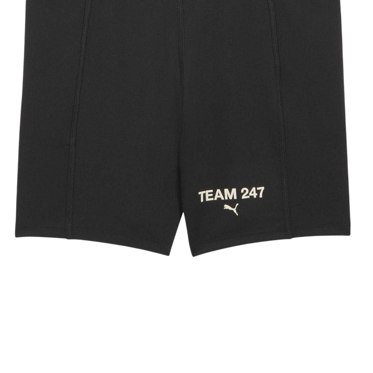 Puma Black - Side - Puma Womens-Ladies X Represent Short Tights