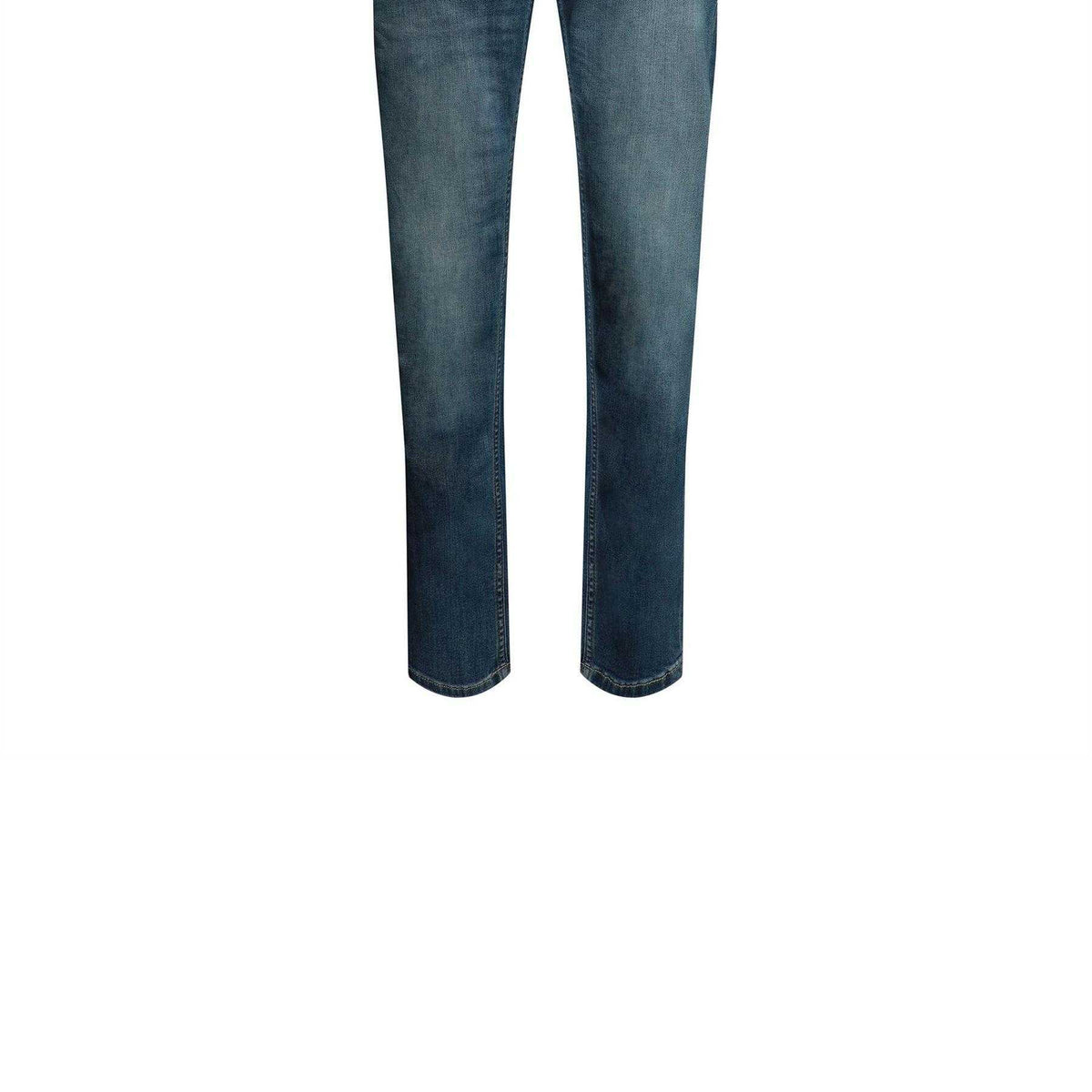 Medium Blue - Side - Replay Mens Grover Straight Leg Jeans
