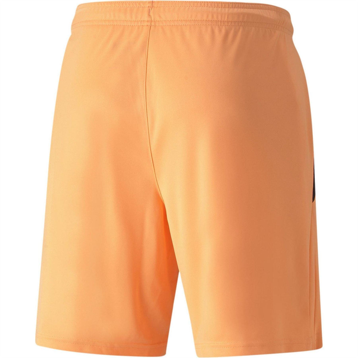 Neon Yellow-Black - Back - Puma Mens TeamLIGA Side Stripe Football Shorts