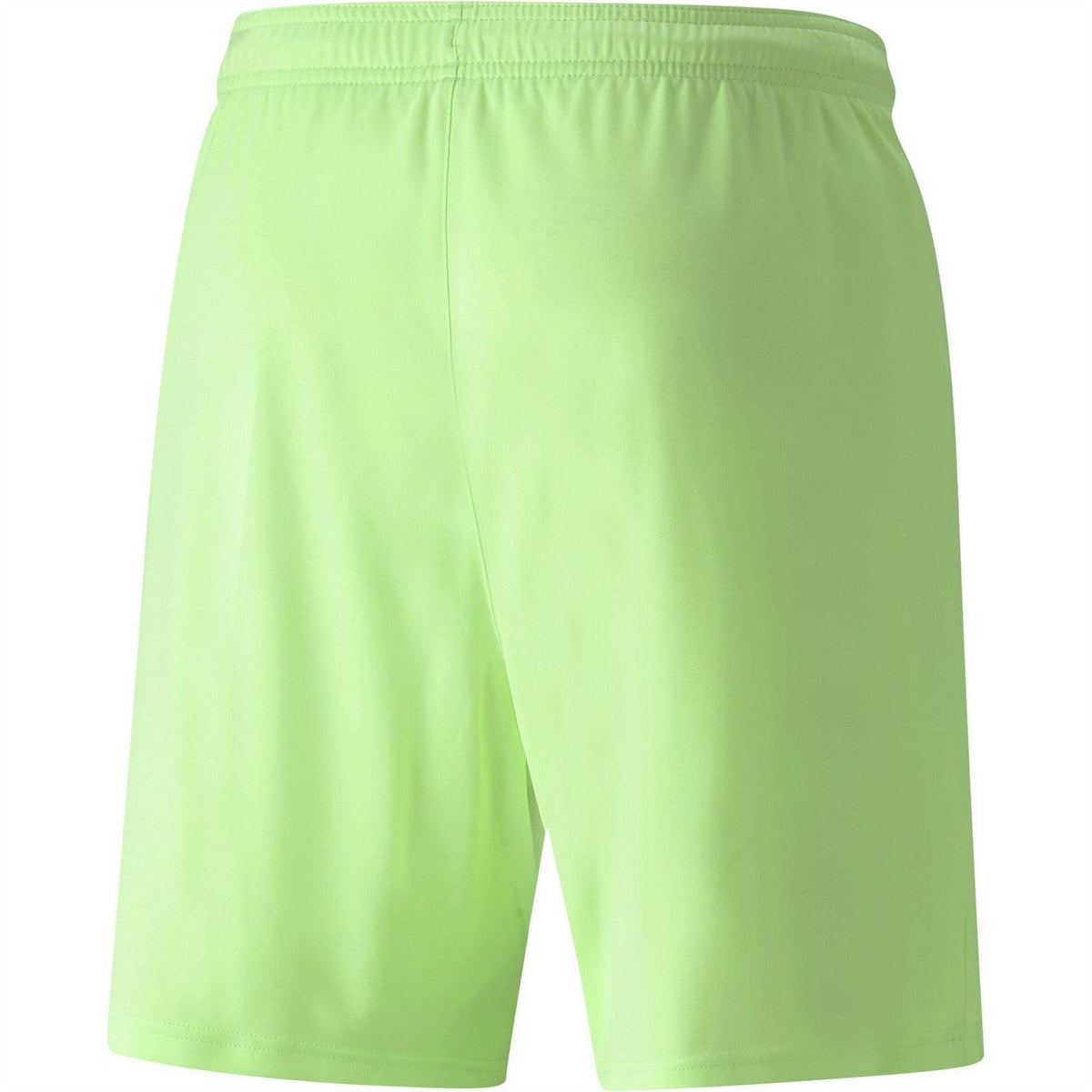 Lime-Black - Back - Puma Mens TeamLIGA Side Stripe Football Shorts