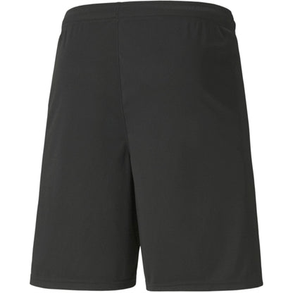 Black-White - Back - Puma Mens TeamLIGA Side Stripe Football Shorts