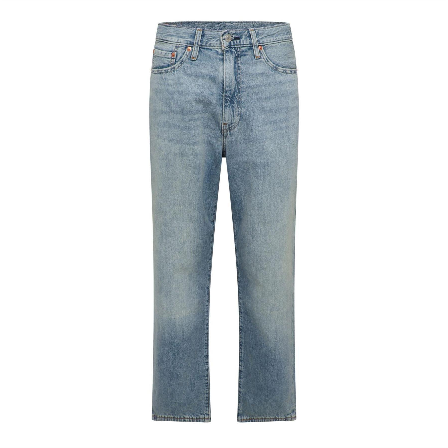 At The Laundromat - Front - Levis Mens 568 Straight Leg Loose Jeans